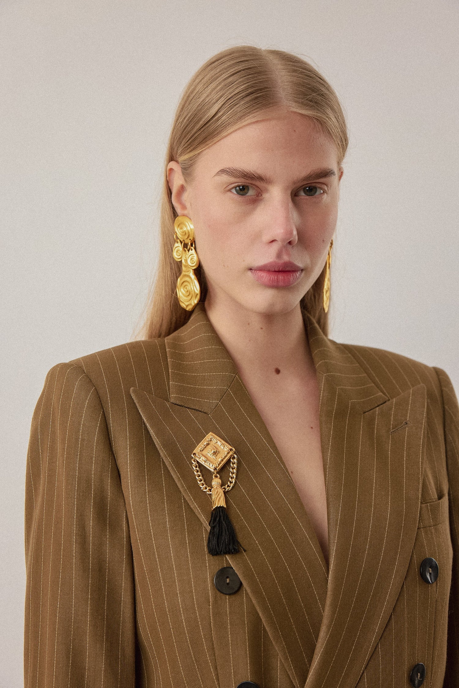 Christian Dior vintage rare silver charms bracelet