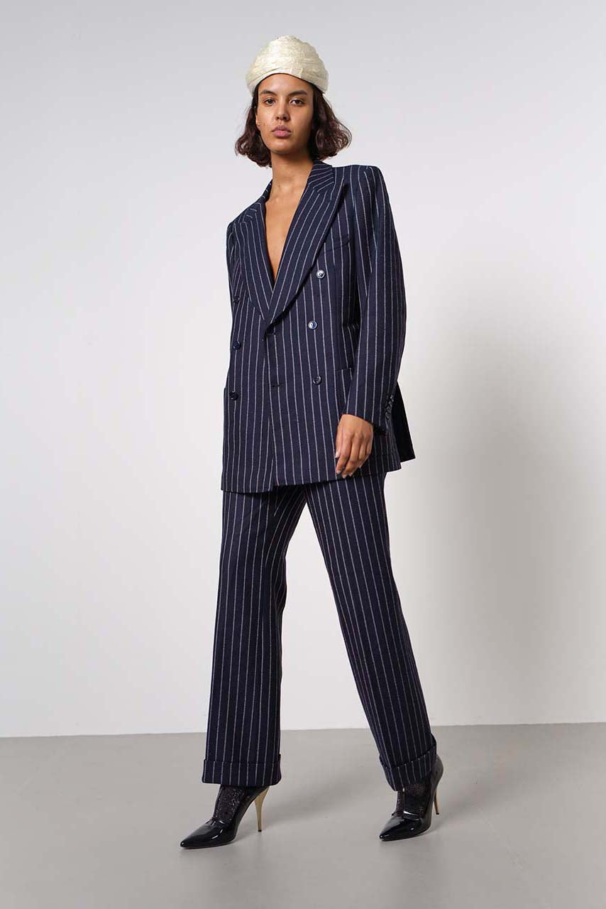Pierre Balmain pin stripe suit in wool