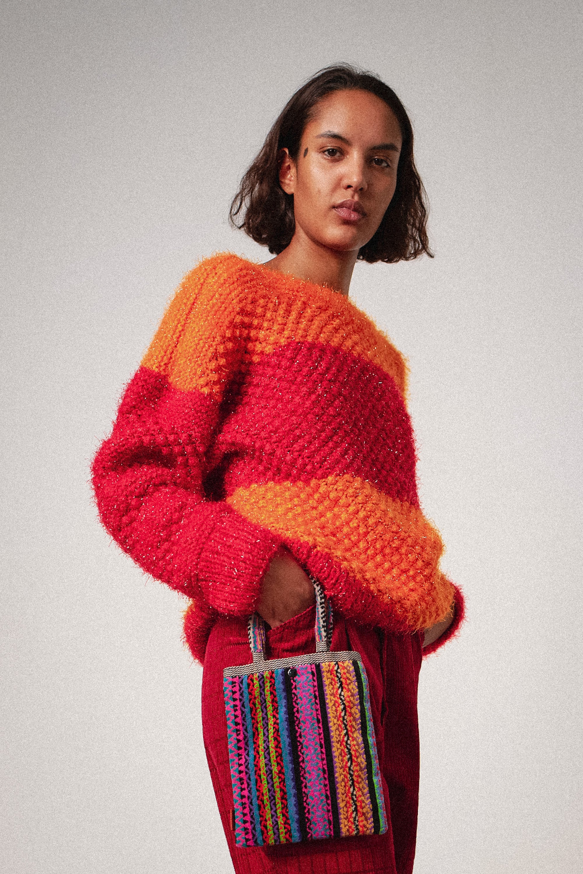 Bubble Knit Sweater