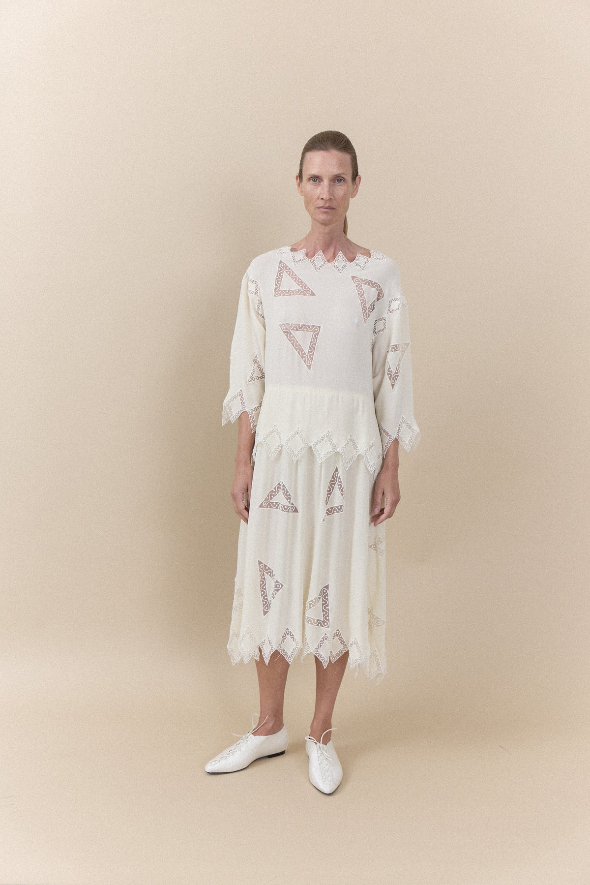 Karl Lagerfeld for Chloé 1981 Archival Silk Dress - WILDE Copenhagen