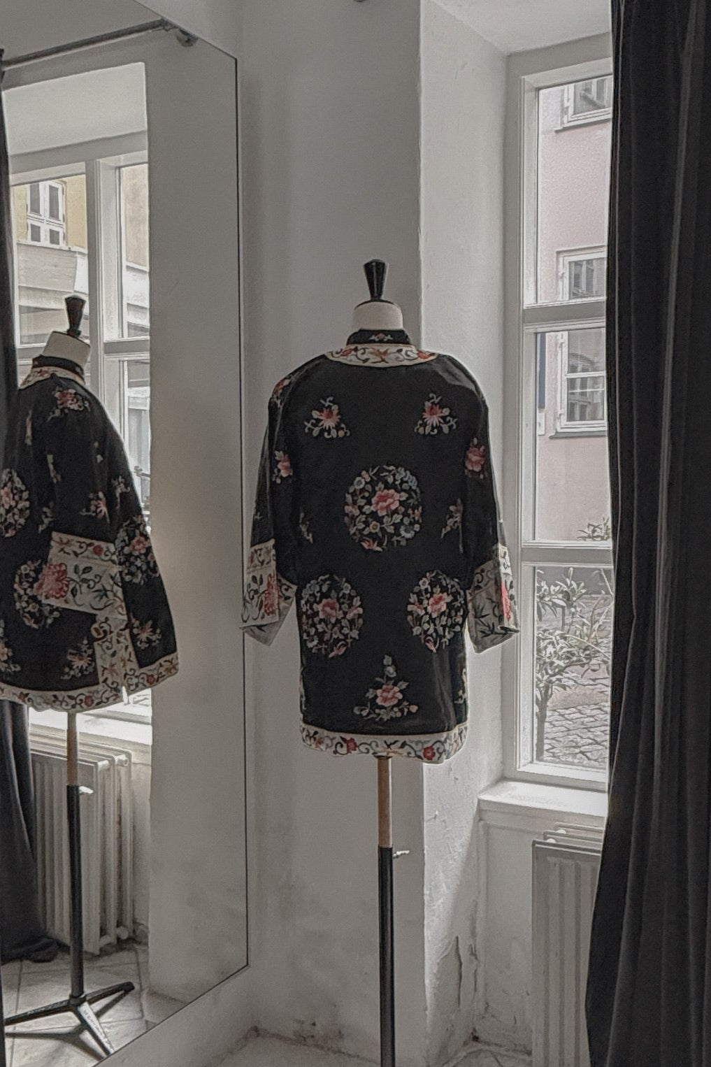 Vintage Silk Embroidered Robe, WILDE Copenhagen