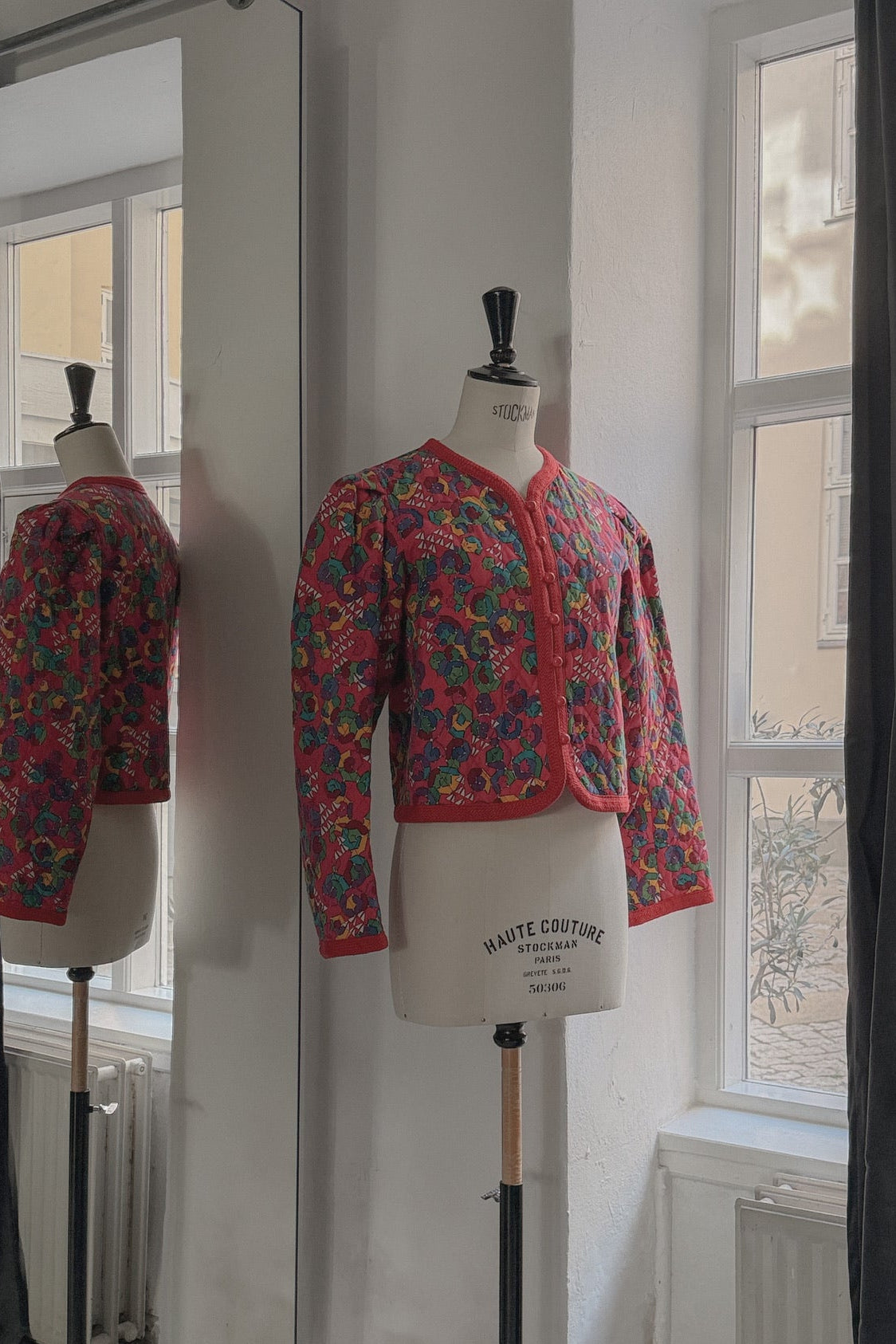 Yves Saint Laurent Rive Gauche Floral Quilted Jacket | WILDE