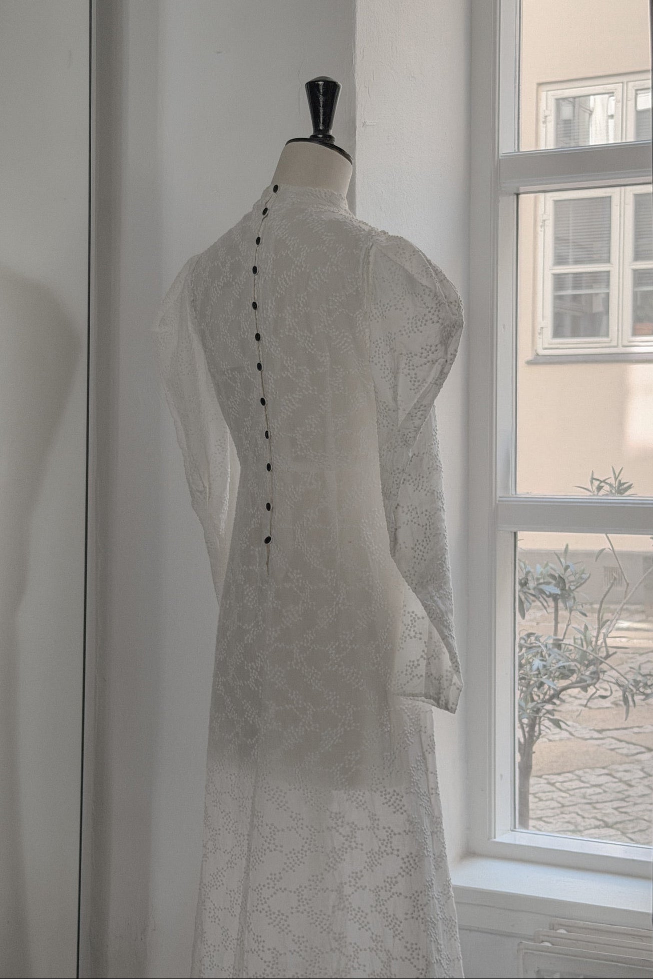 By Malene Birger White Embroidered Cotton Dress, WILDE Copenhagen
