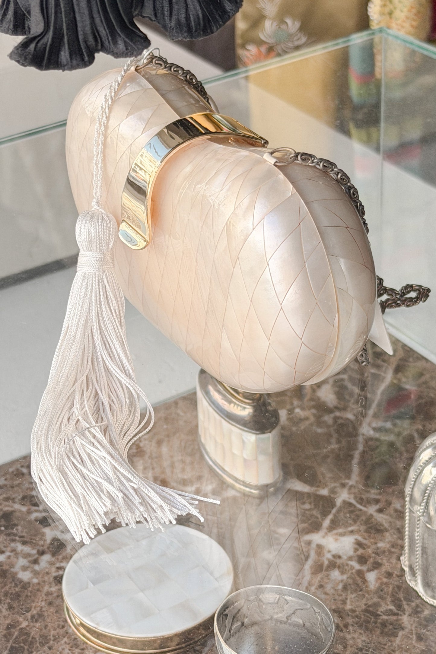 Vintage Mother of Pearl Evening Clutch, WILDE Copenhagen