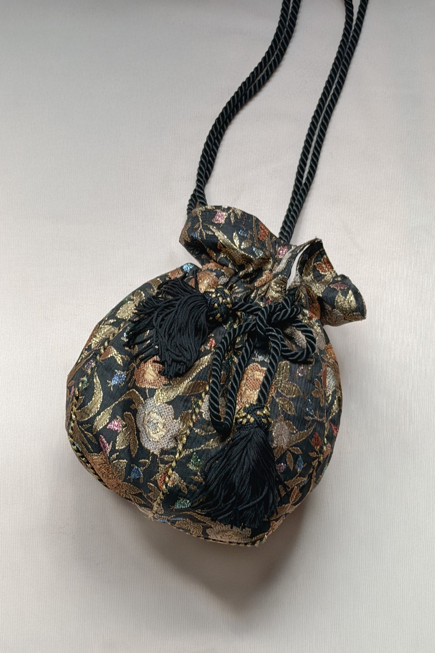 Victor Costa Floral Jacquard Bucket Bag, WILDE Copenhagen