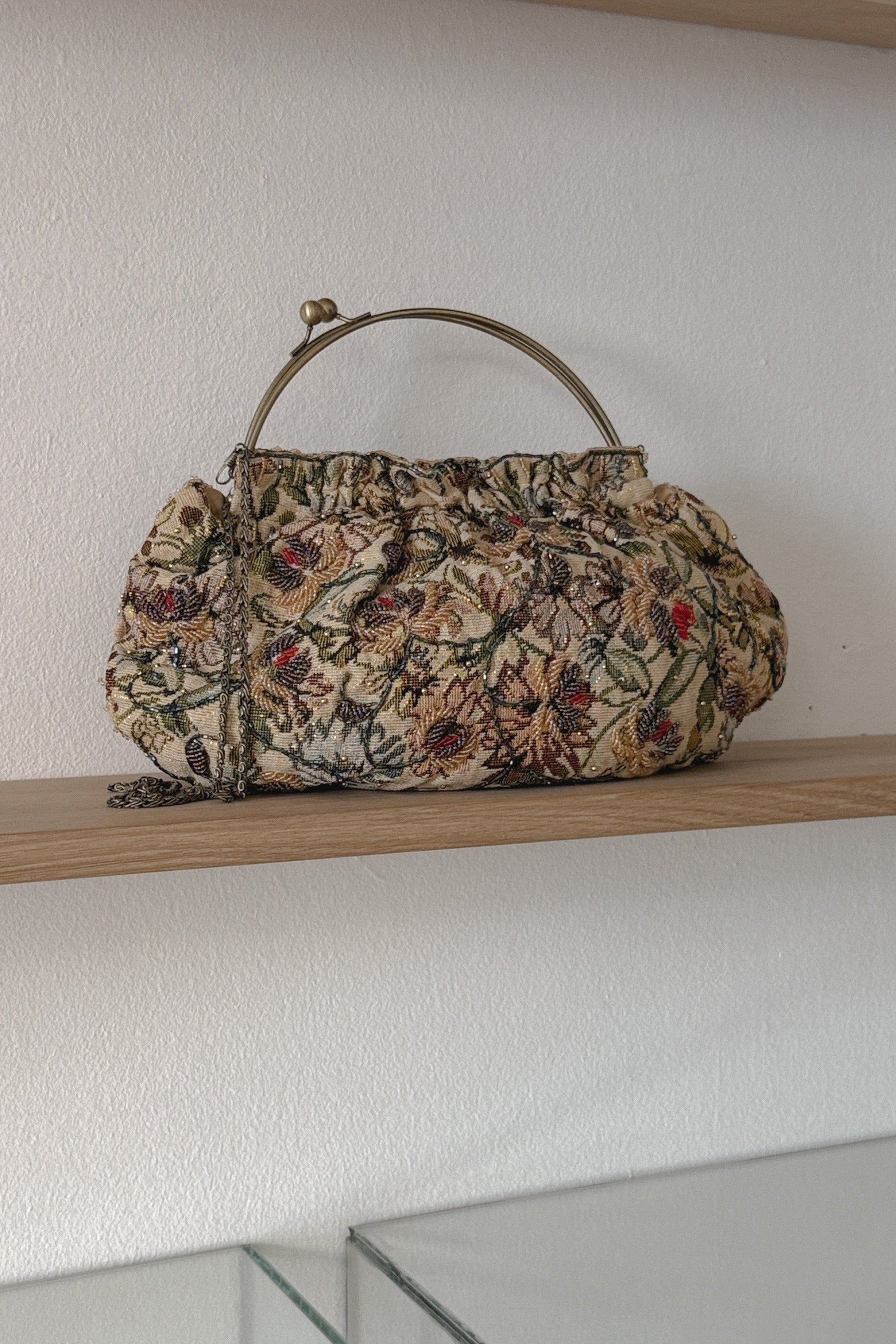 Vintage Embroidered Beaded Handbag, WILDE Copenhagen