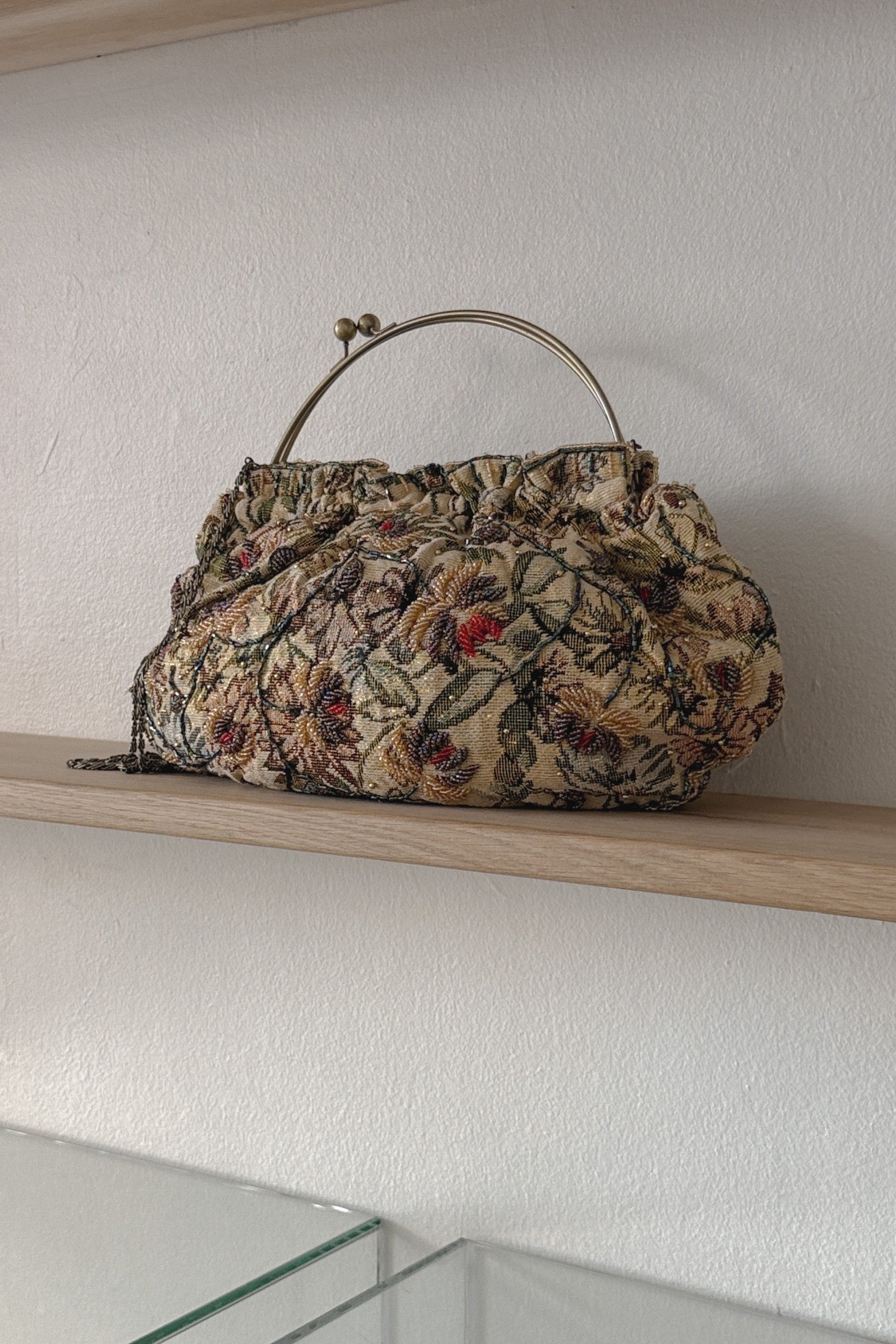 Vintage Embroidered Beaded Handbag | WILDE Copenhagen