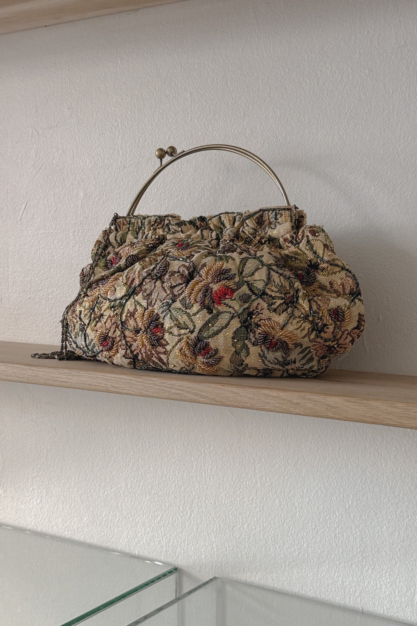 Vintage Embroidered Beaded Handbag | WILDE Copenhagen