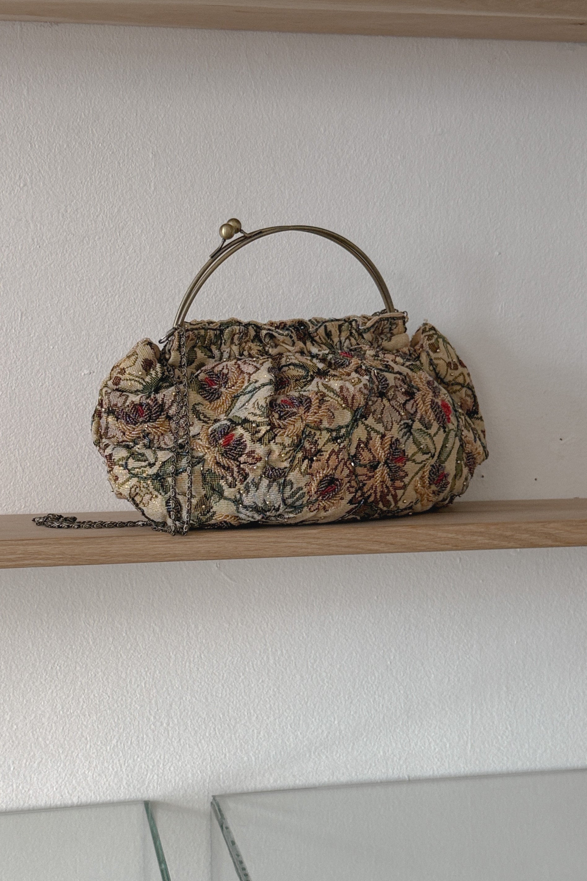 Vintage Embroidered Beaded Handbag, WILDE Copenhagen