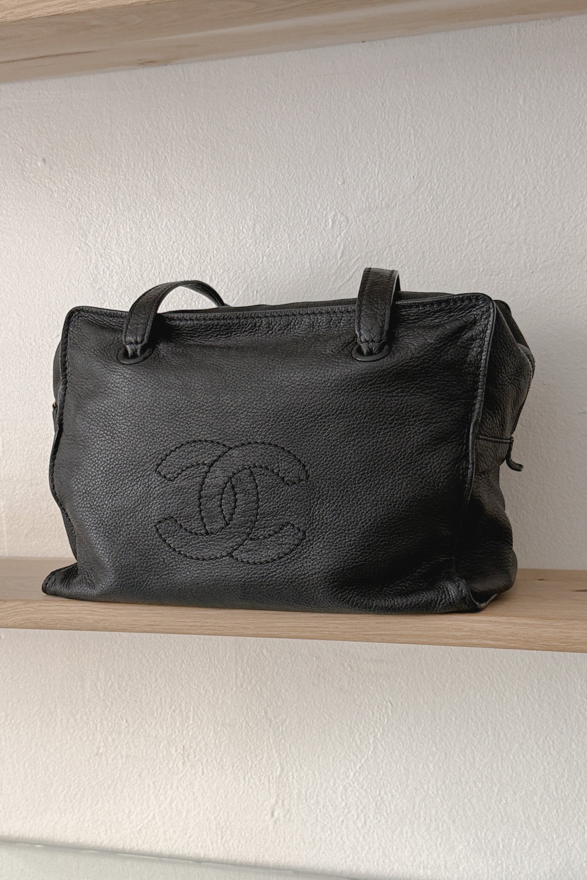 Chanel Black Leather Handbag, WILDE Copenhagen