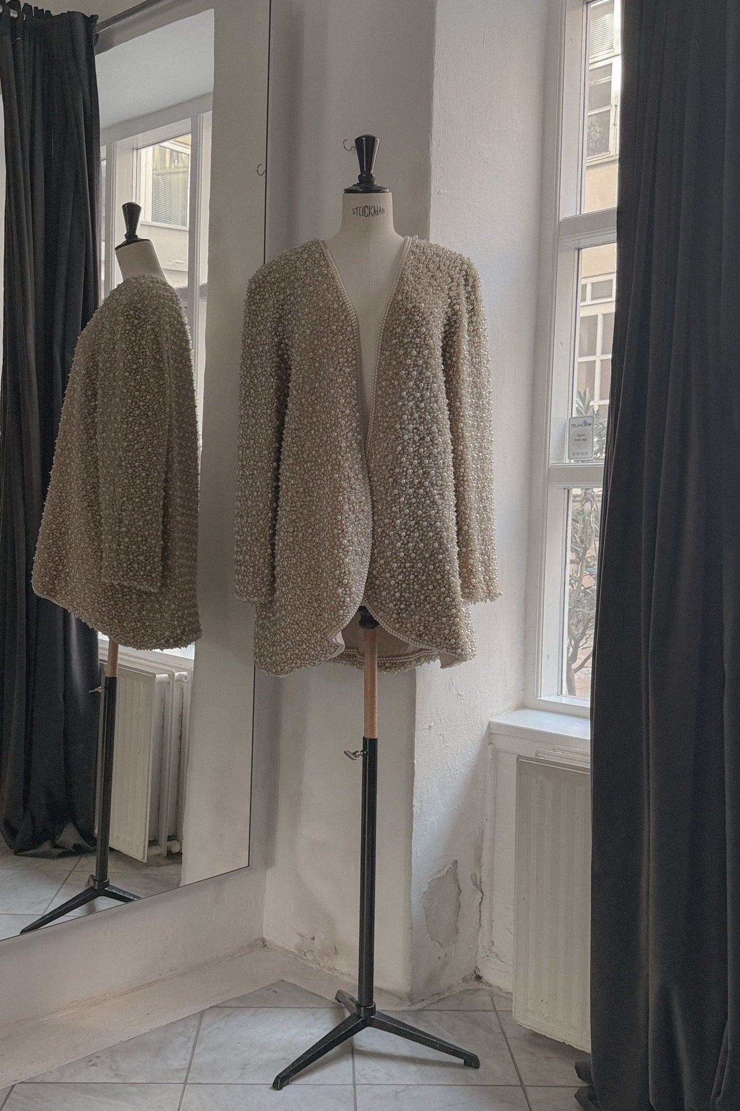 Egon Von Furstenberg Couture Bead Jacket - Wilde, Copenhagen.