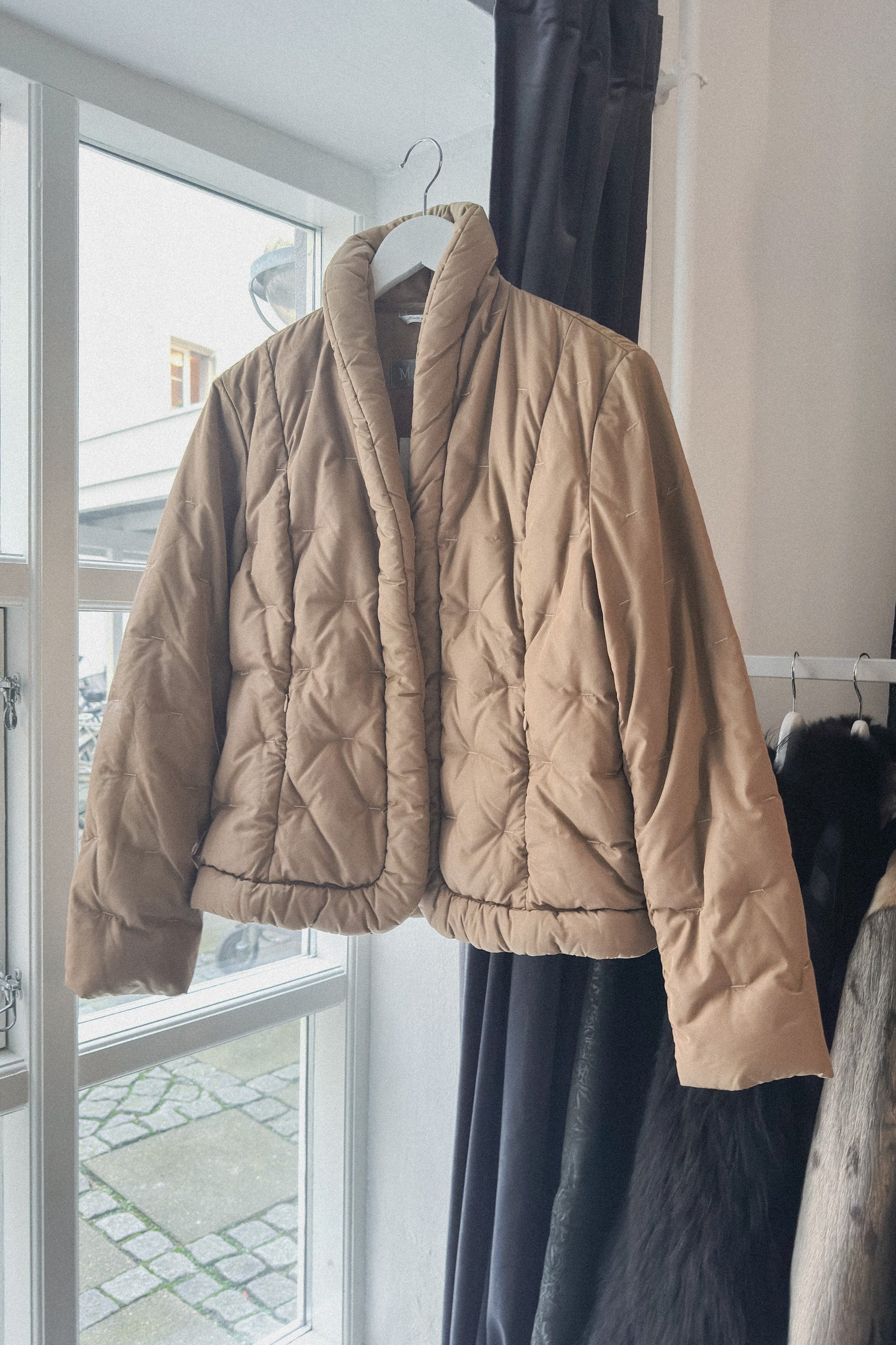 Max Mara Cropped Quilted Puffer Jacket