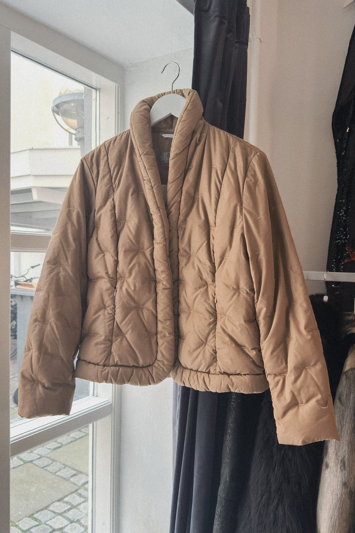 Max Mara Cropped Quilted Puffer Jacket