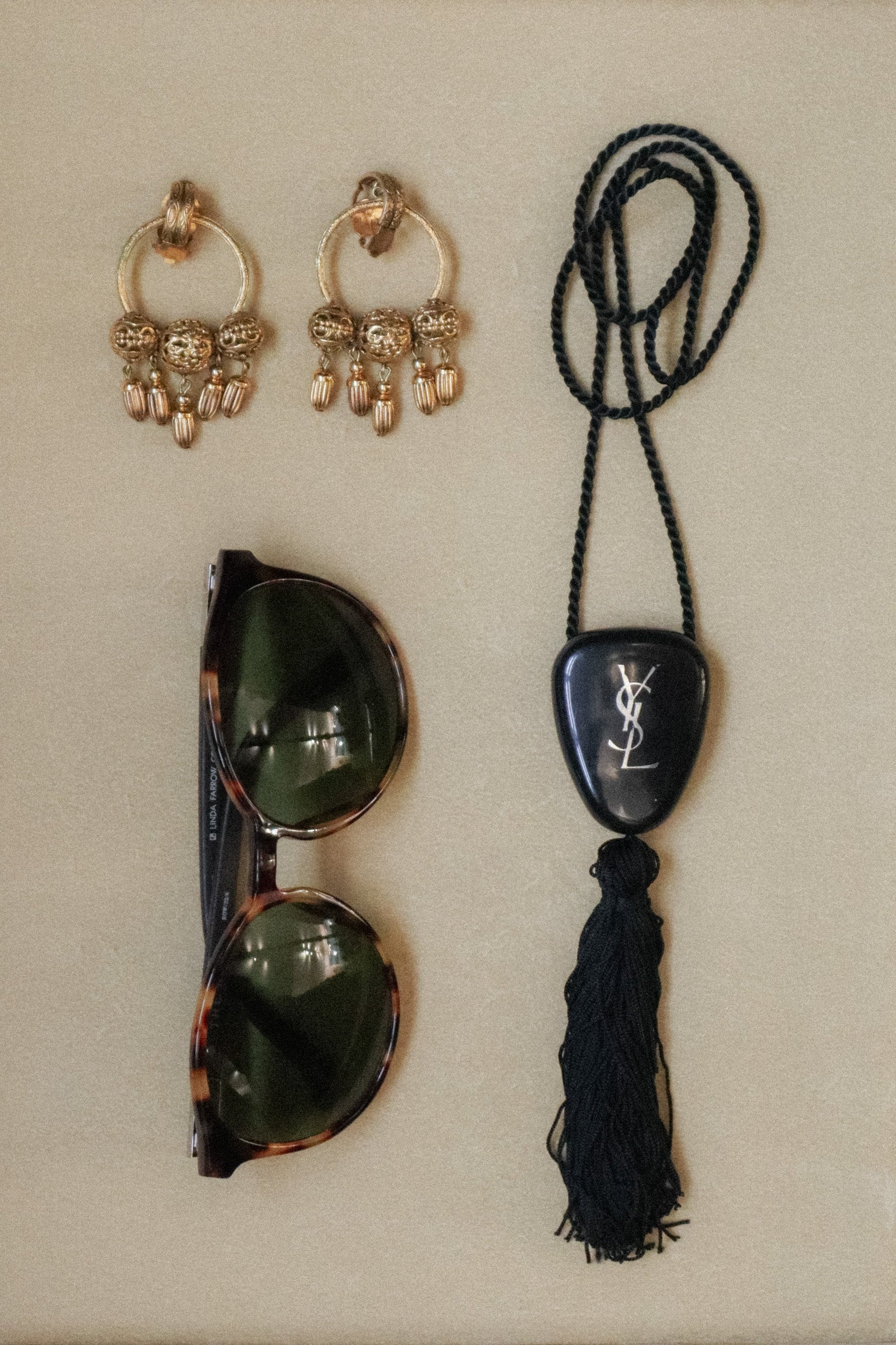 Yves Saint Laurent Pendant Tassel Necklace