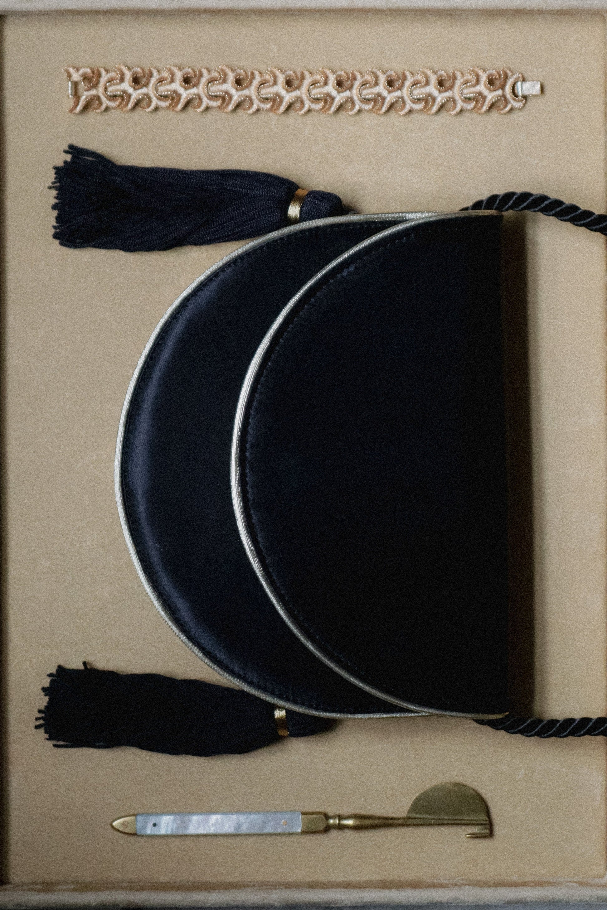 Yves Saint Laurent Satin Tassel Handbag - Wilde Copenhagen