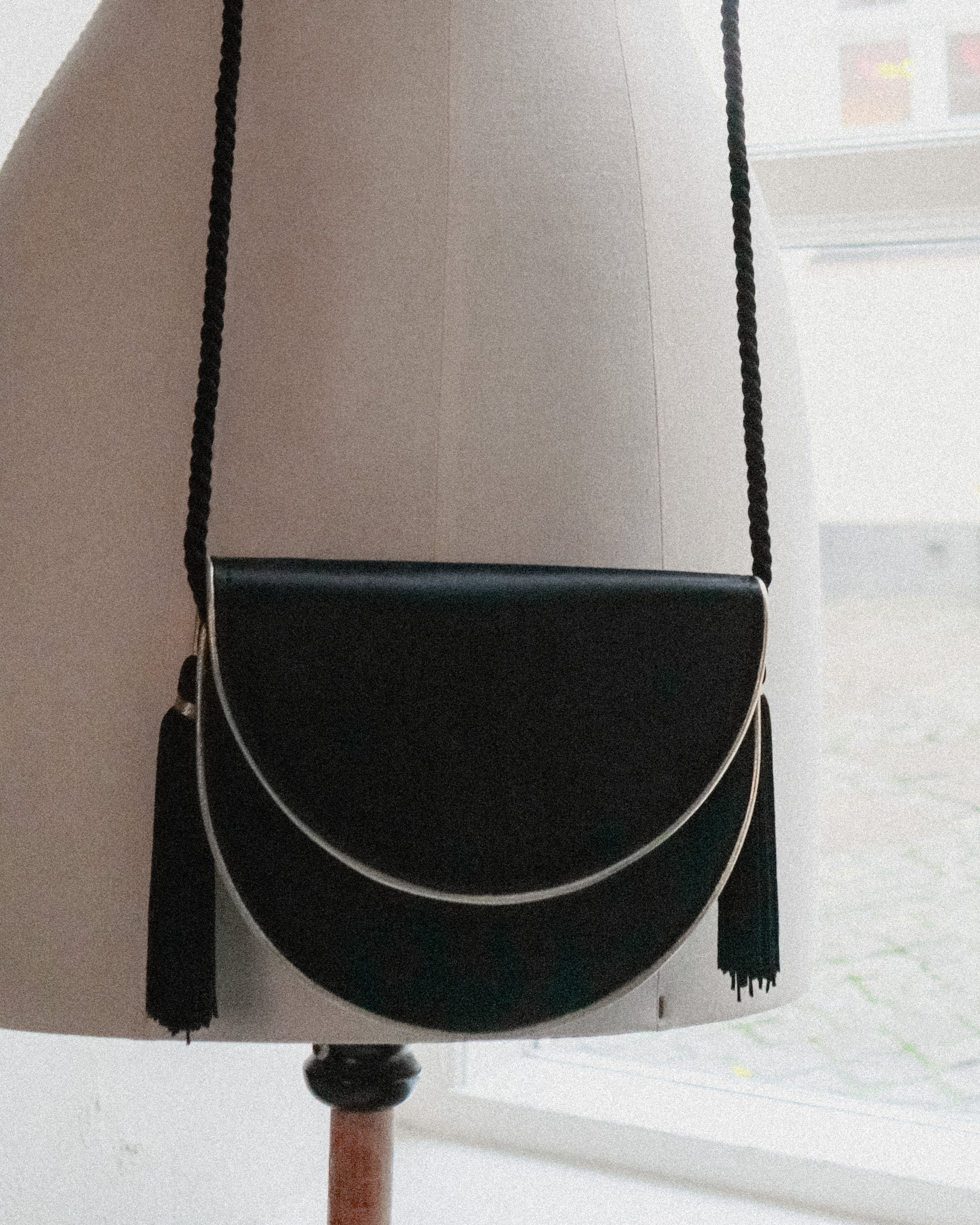 Yves Saint Laurent Satin Tassel Handbag
