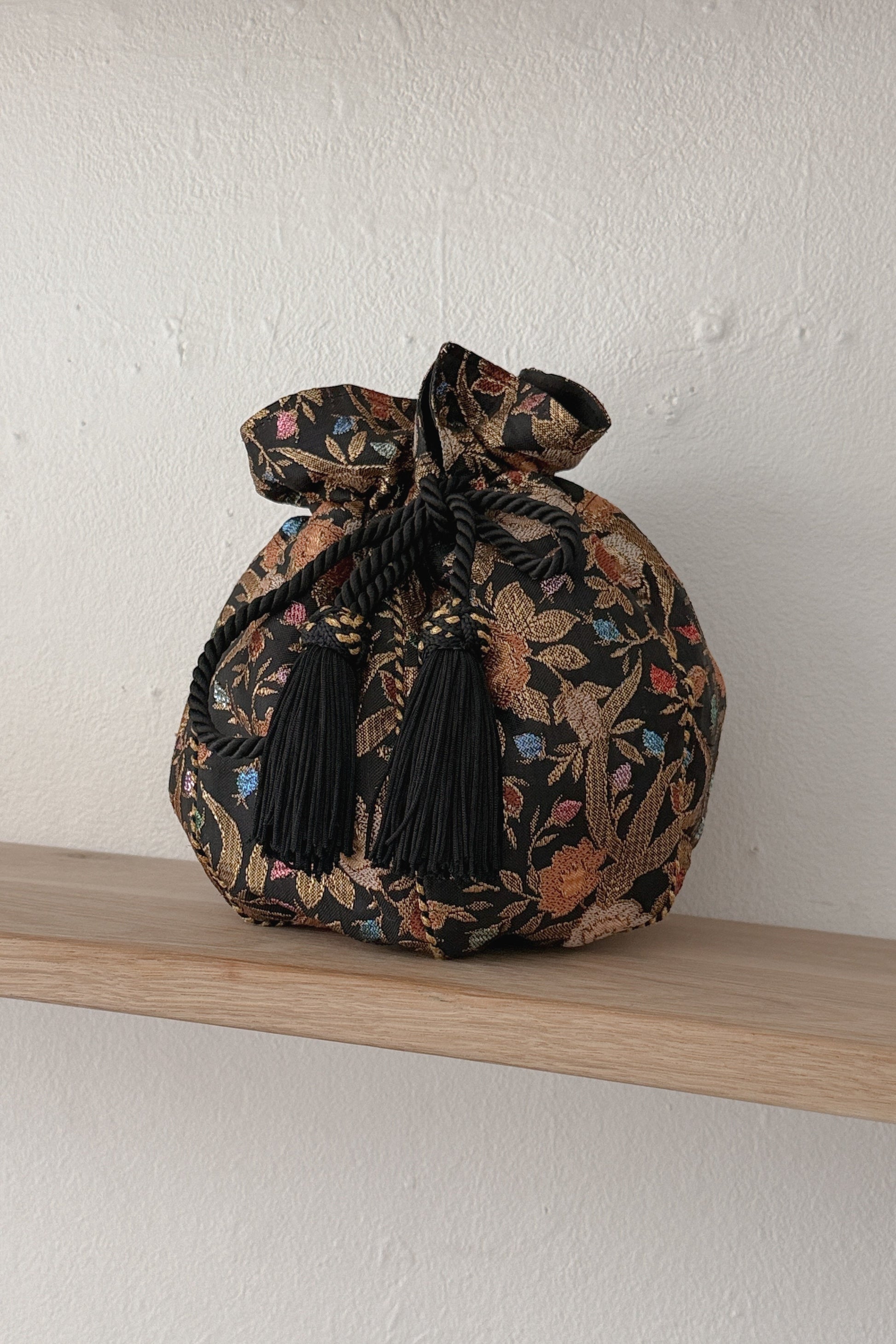 Victor Costa Floral Jacquard Bucket Bag, WILDE Copenhagen