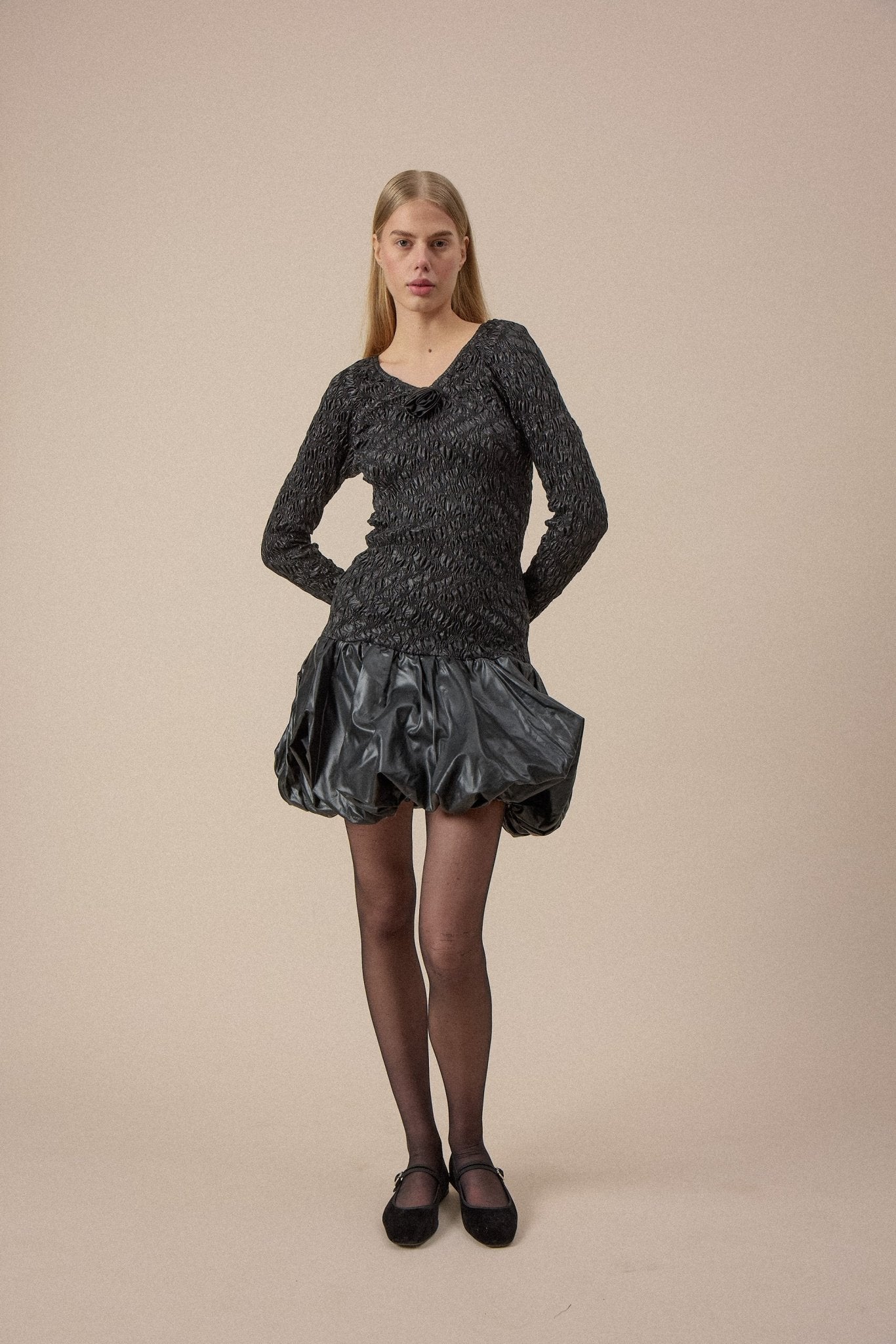 Balboa Bubble Hem Dress - WILDE