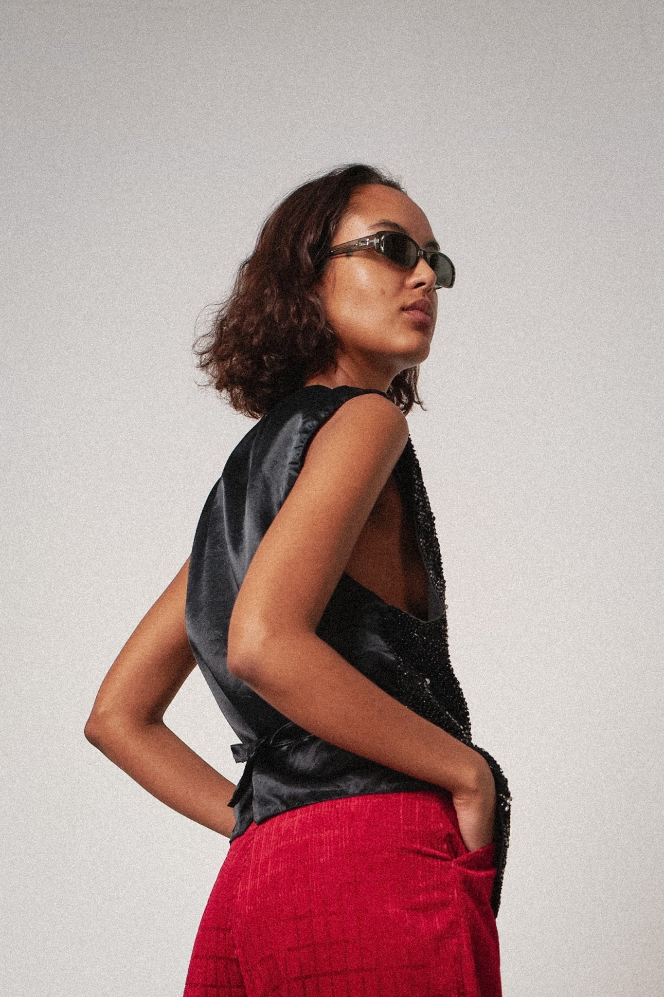 Bead And Sequin waistcoat - WILDE