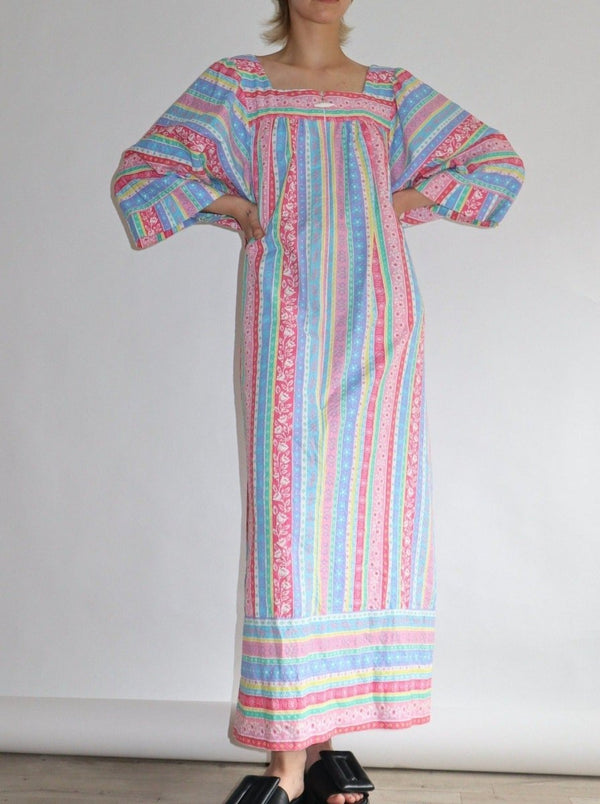 Bell sleeve stripe dress - WILDE