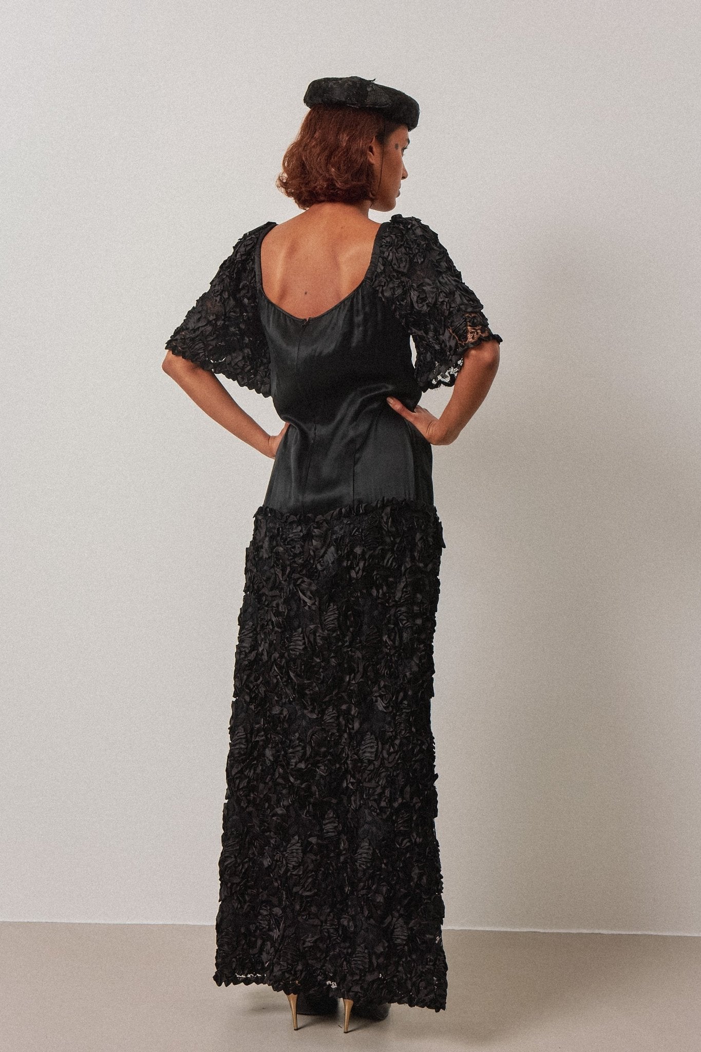 Black Ribbon Dress - WILDE