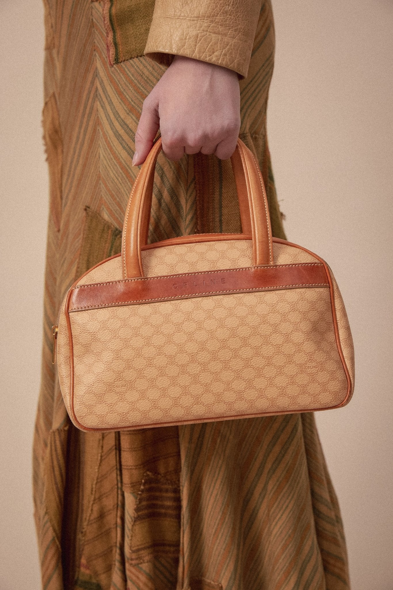 Celine Leather Monogram Handbag - WILDE