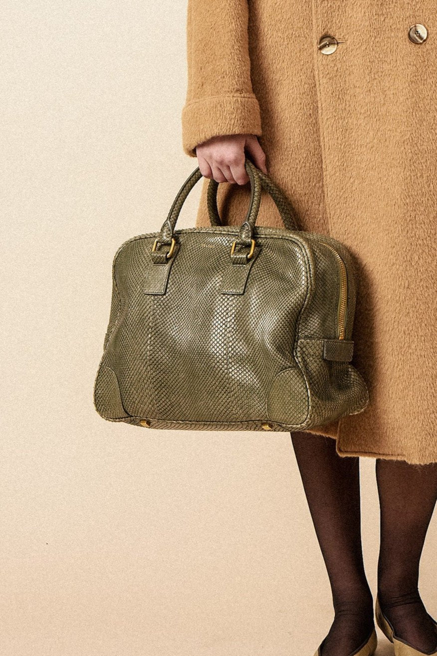 Celine Python Bowling Bag - WILDE