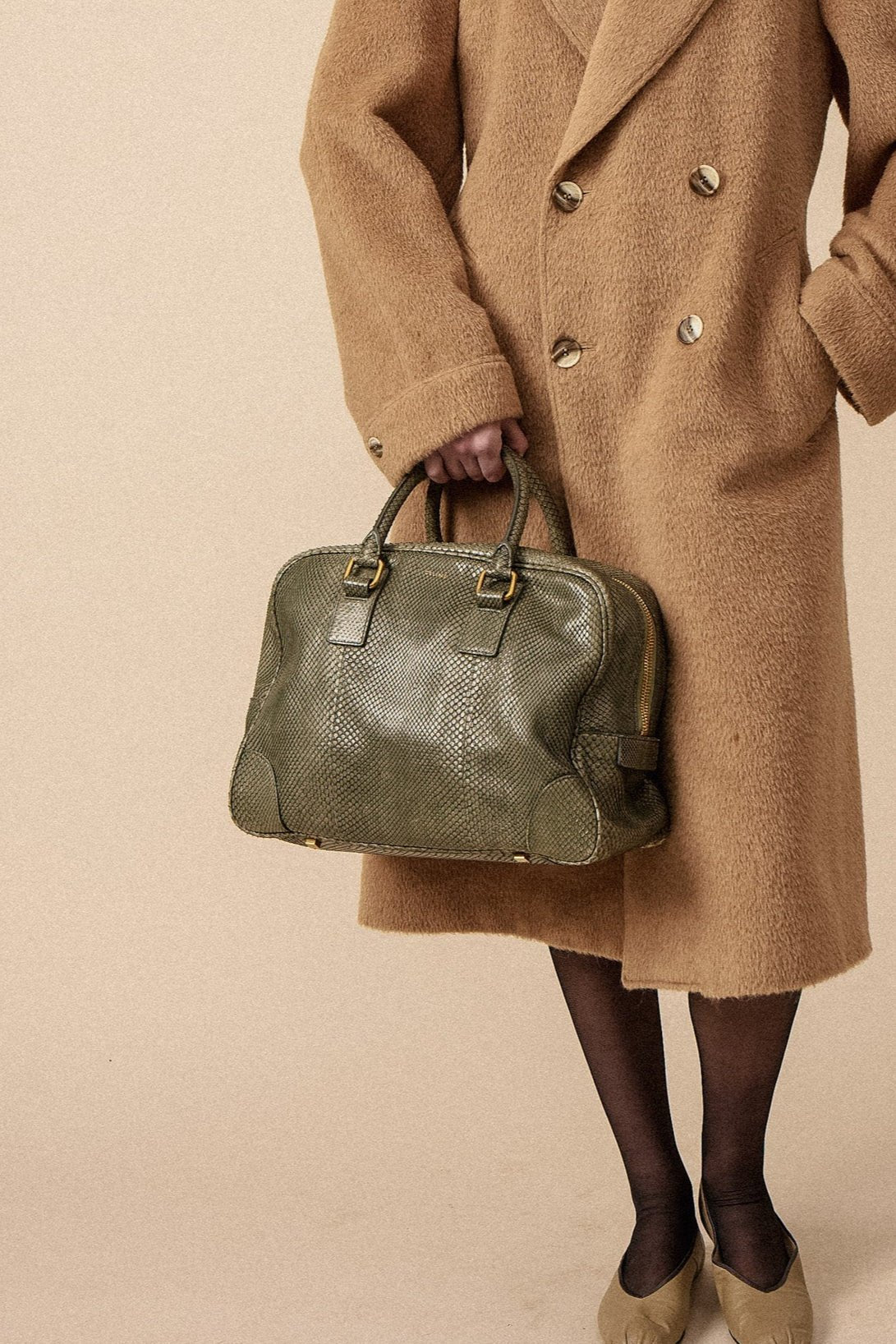 Celine Python Bowling Bag - WILDE