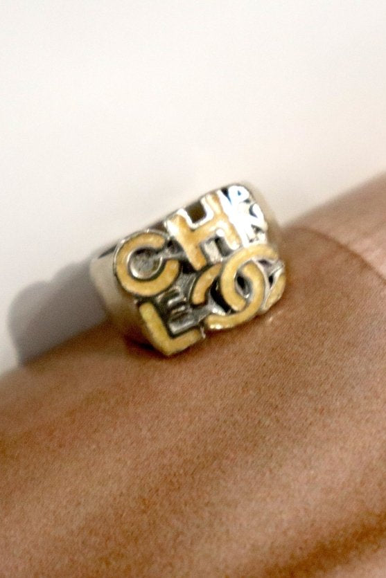 Chanel silver ring - WILDE