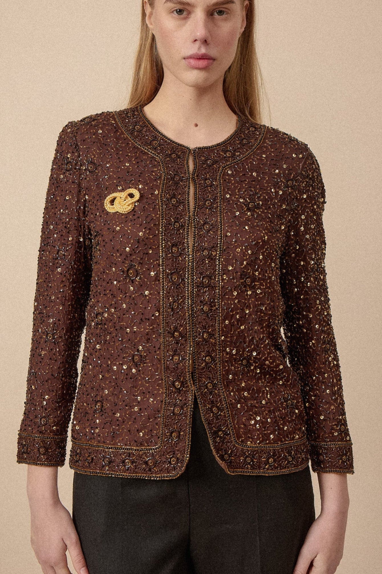 Christian Dior Gold Brooch - WILDE