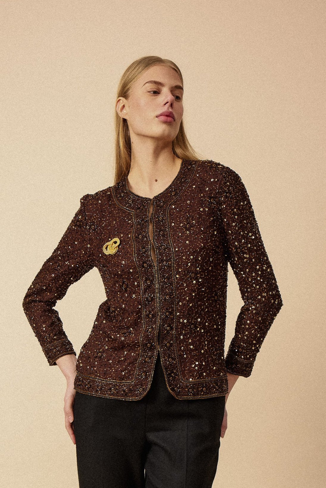 Christian Dior Gold Brooch - WILDE