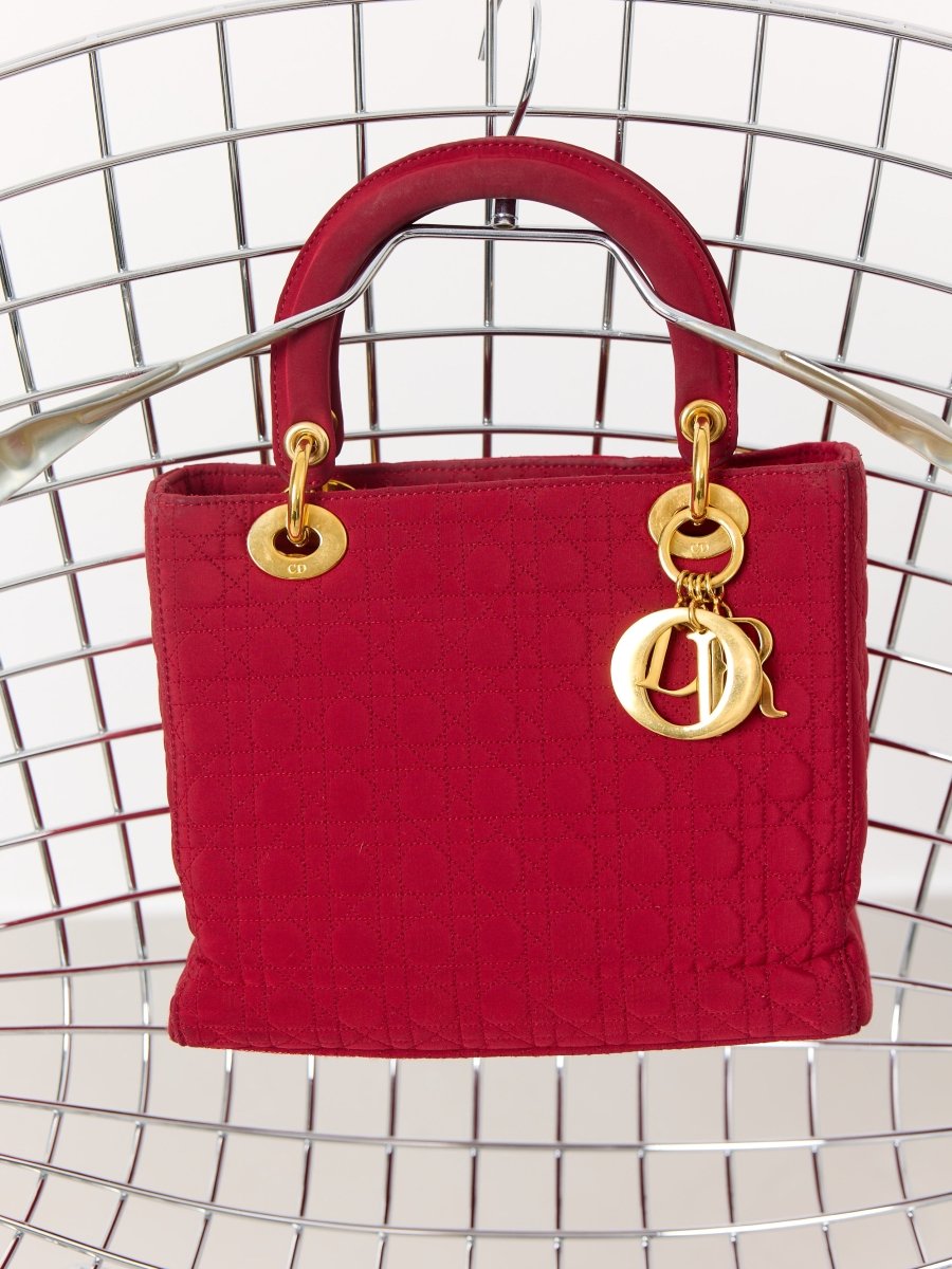 Christian Dior Lady Dior red Handbag - WILDE