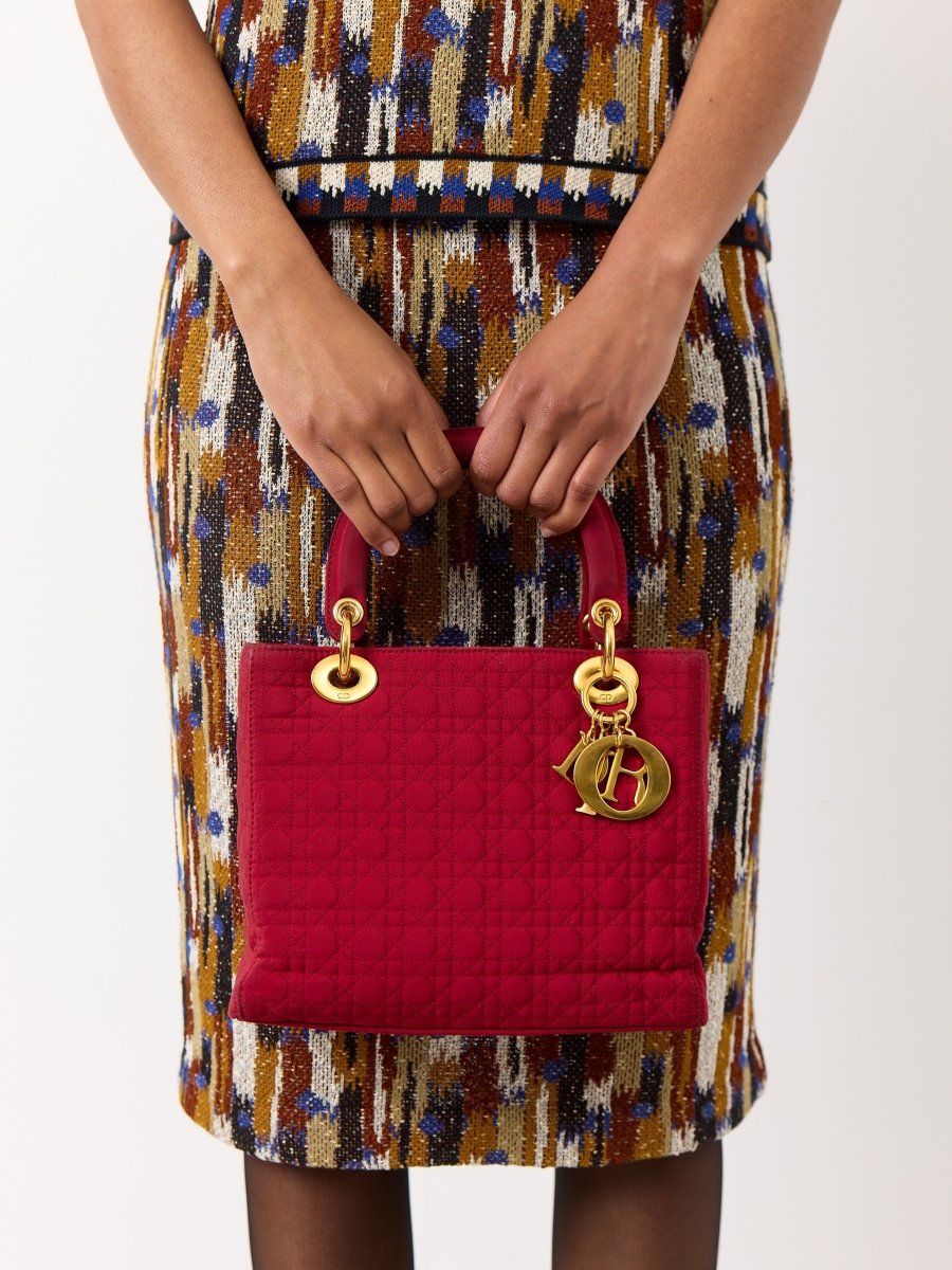 Christian Dior Lady Dior red Handbag - WILDE