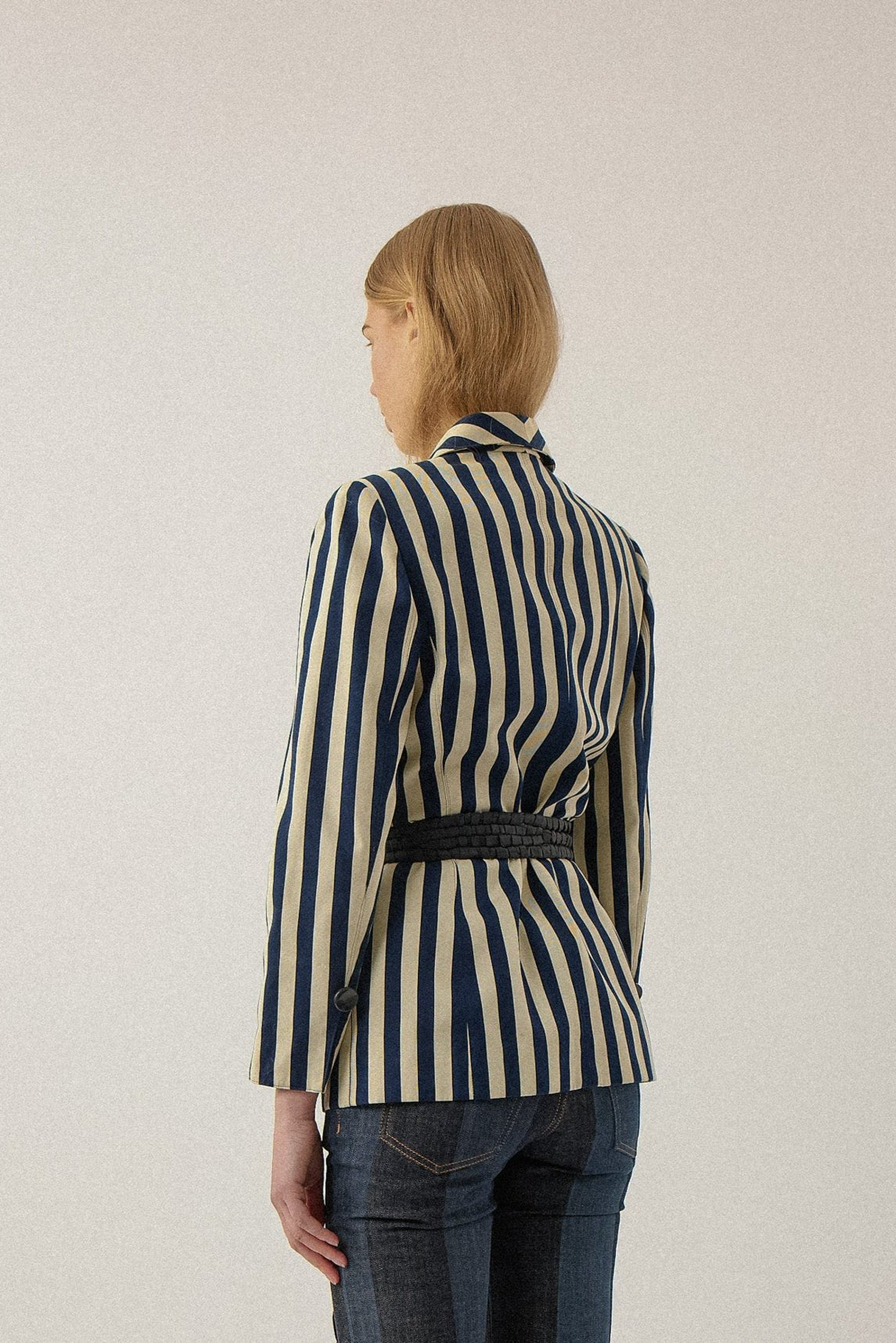 Christian Dior Wide Stripe Cotton Jacket - WILDE