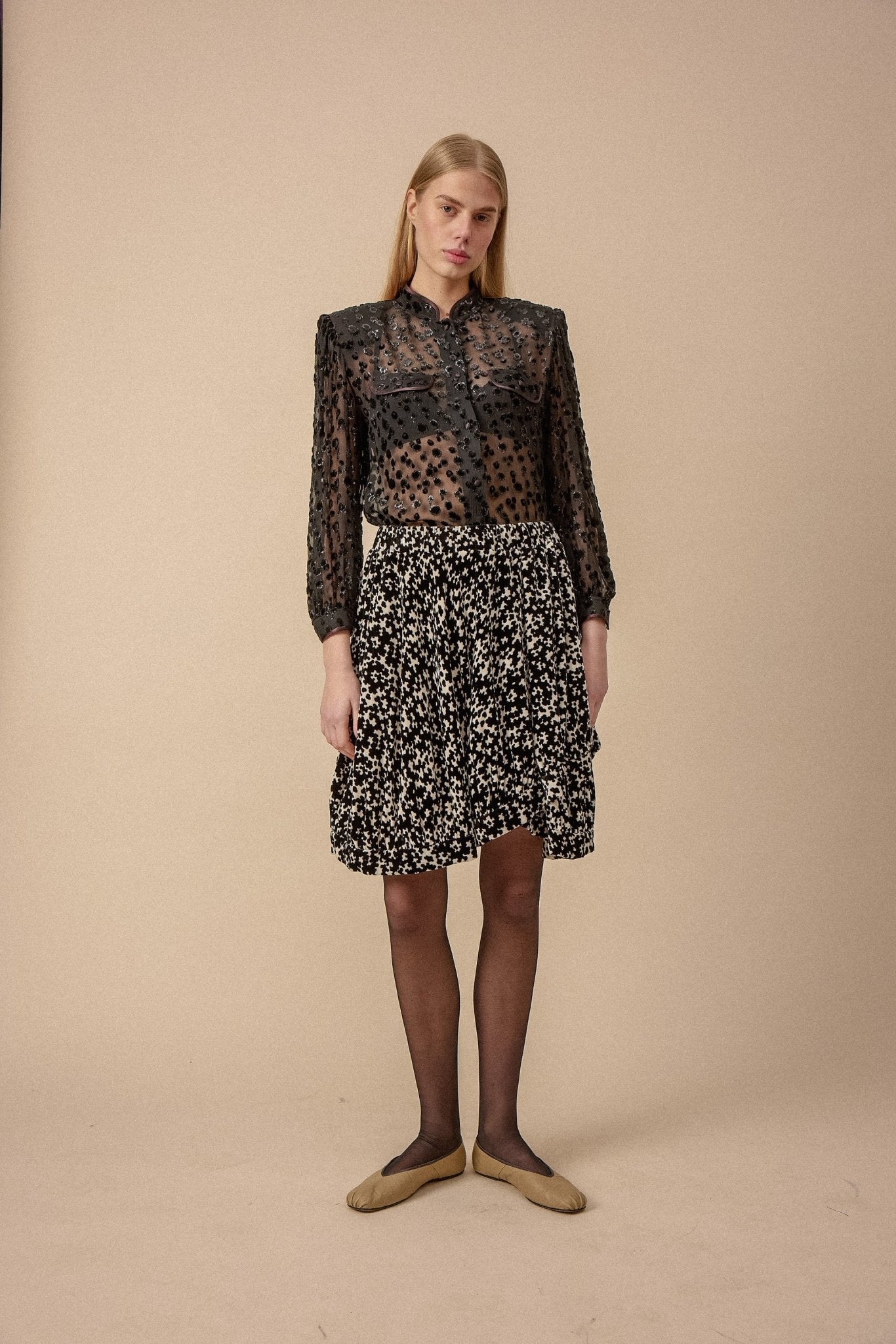 Giorgio Armani Velvet Skirt - WILDE