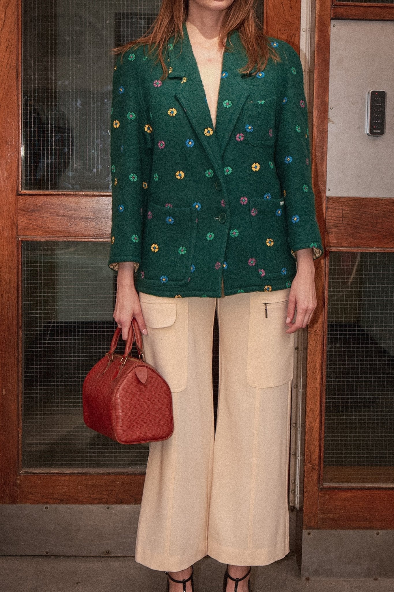 Green Wool Blazer - WILDE