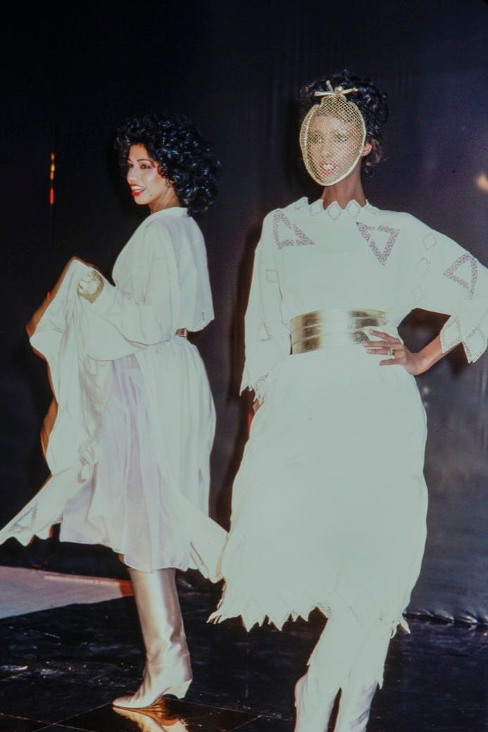 Karl Lagerfeld for Chloé 1981 Archival Silk Dress - WILDE Copenhagen