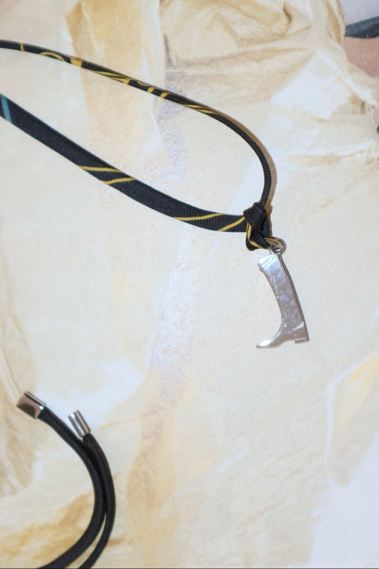 Hermes cowboy boot charm necklace - WILDE