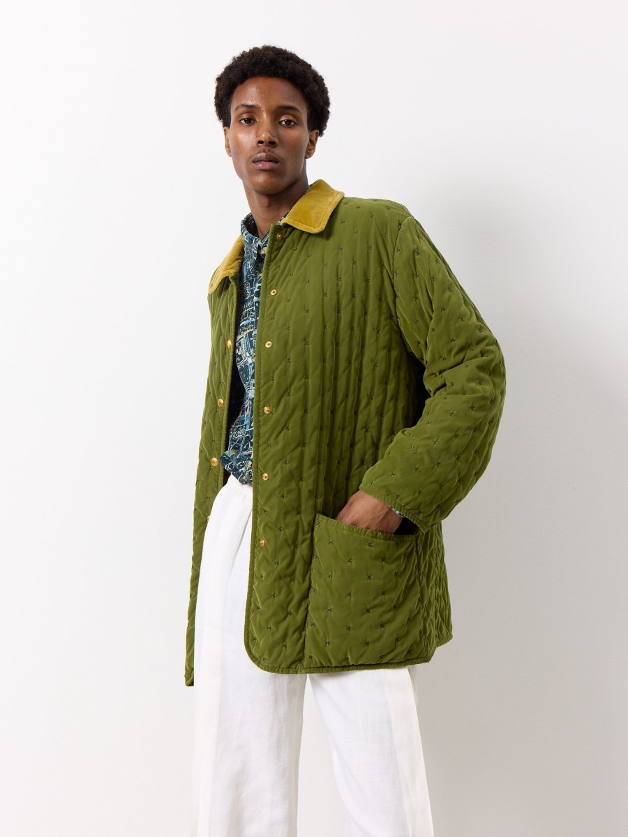 Hermes green field jacket - WILDE