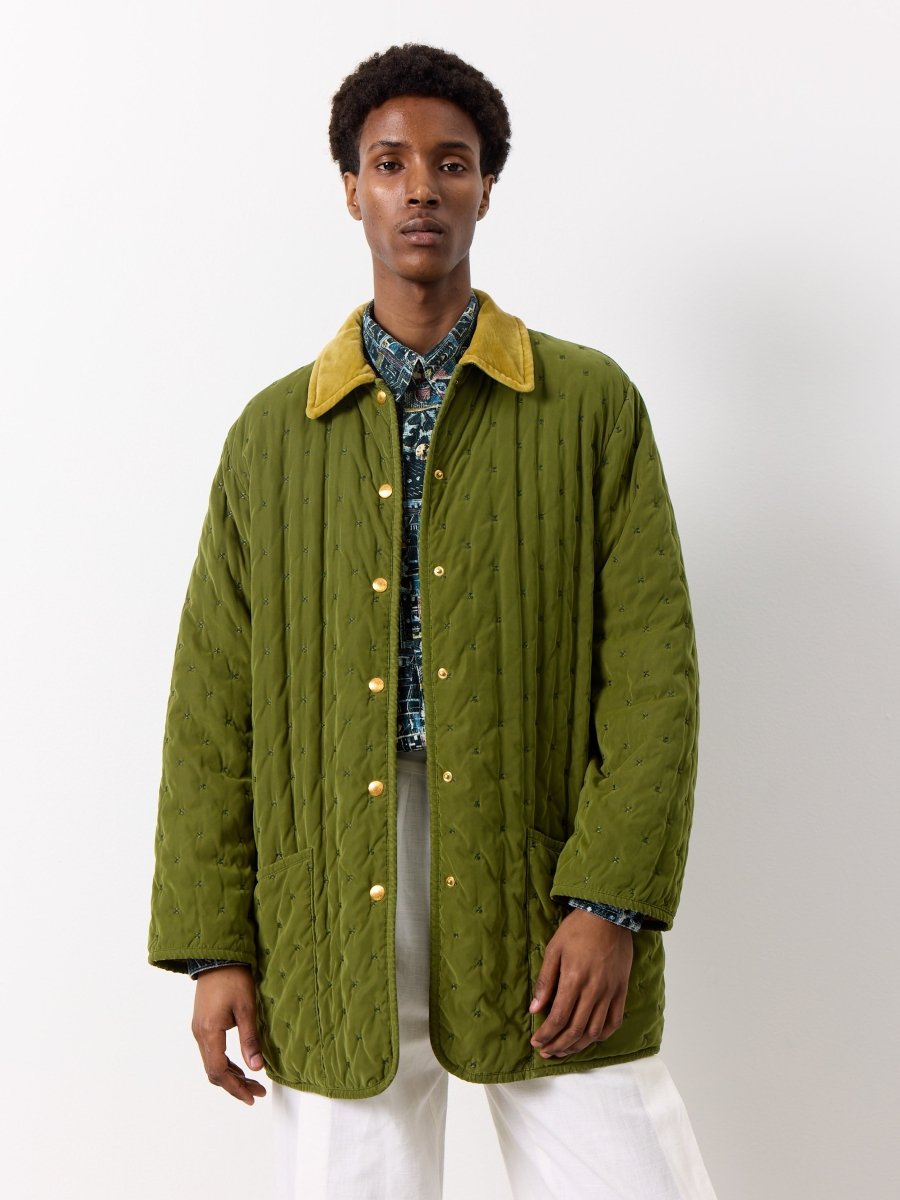 Hermes green field jacket - WILDE