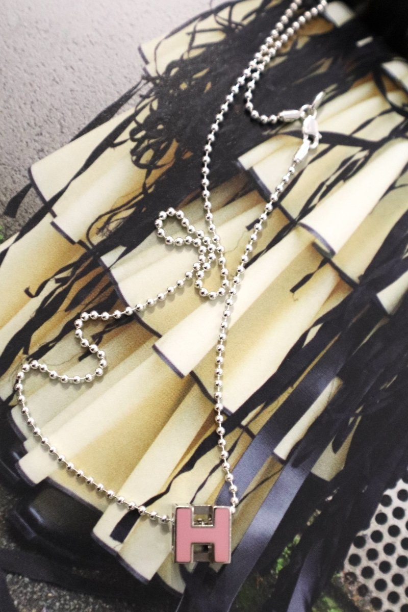 Hermès H cube charm necklace - WILDE