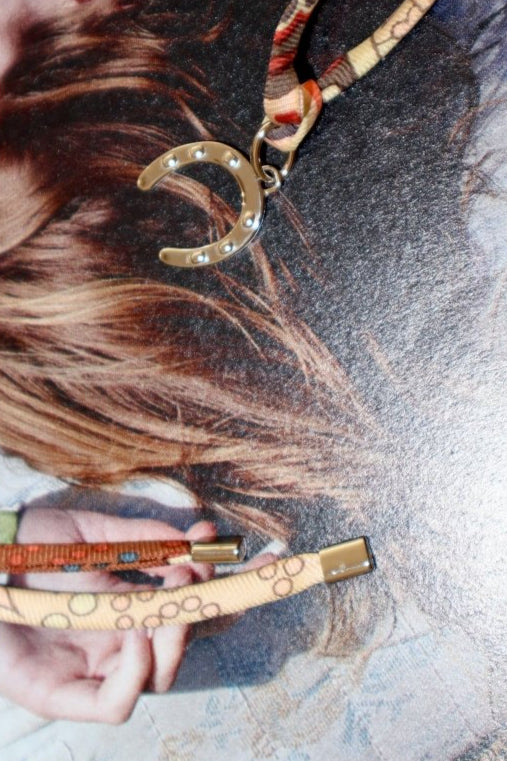 Hermes silver horse shoe necklace - WILDE