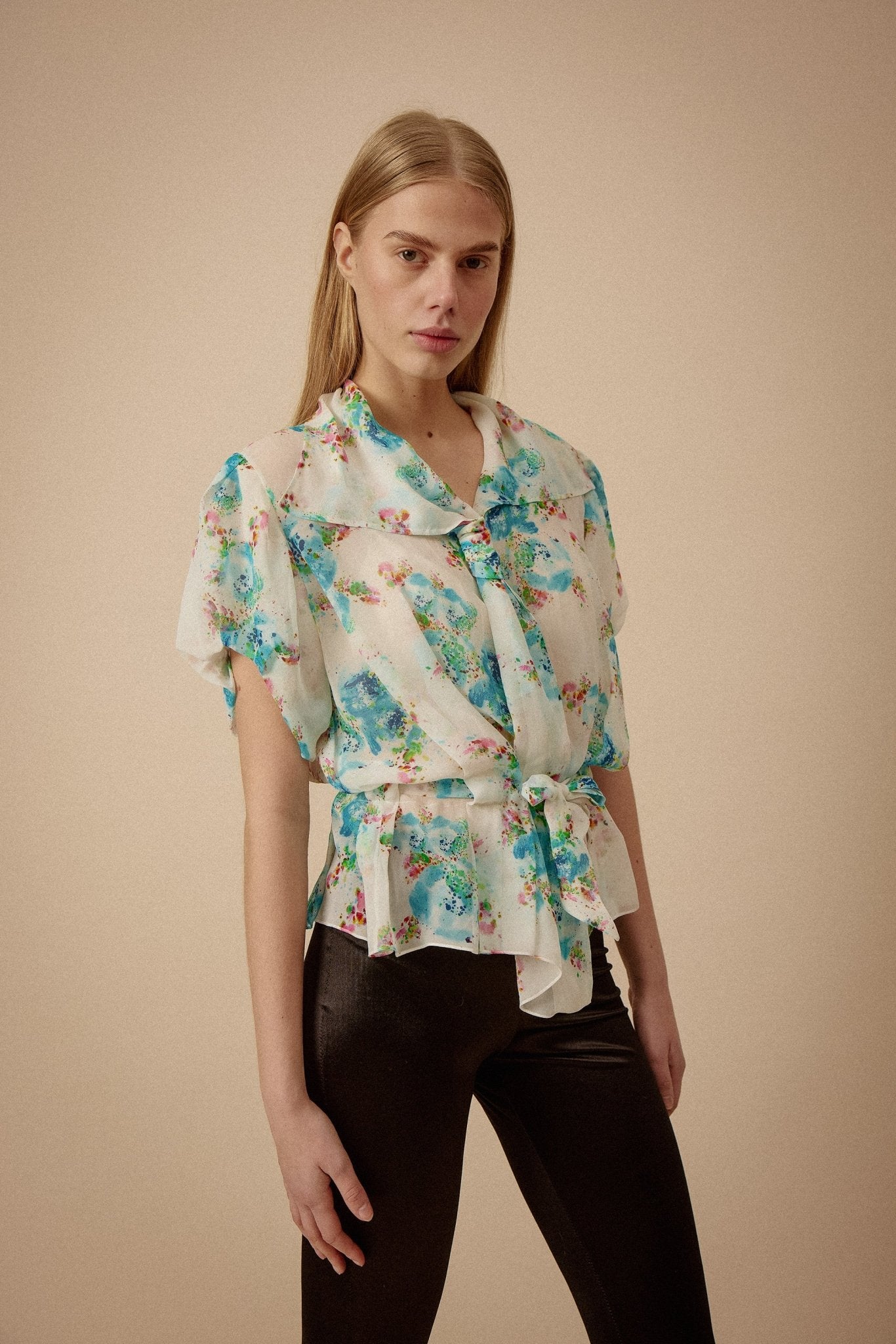 John Galliano Floral Blouse - WILDE