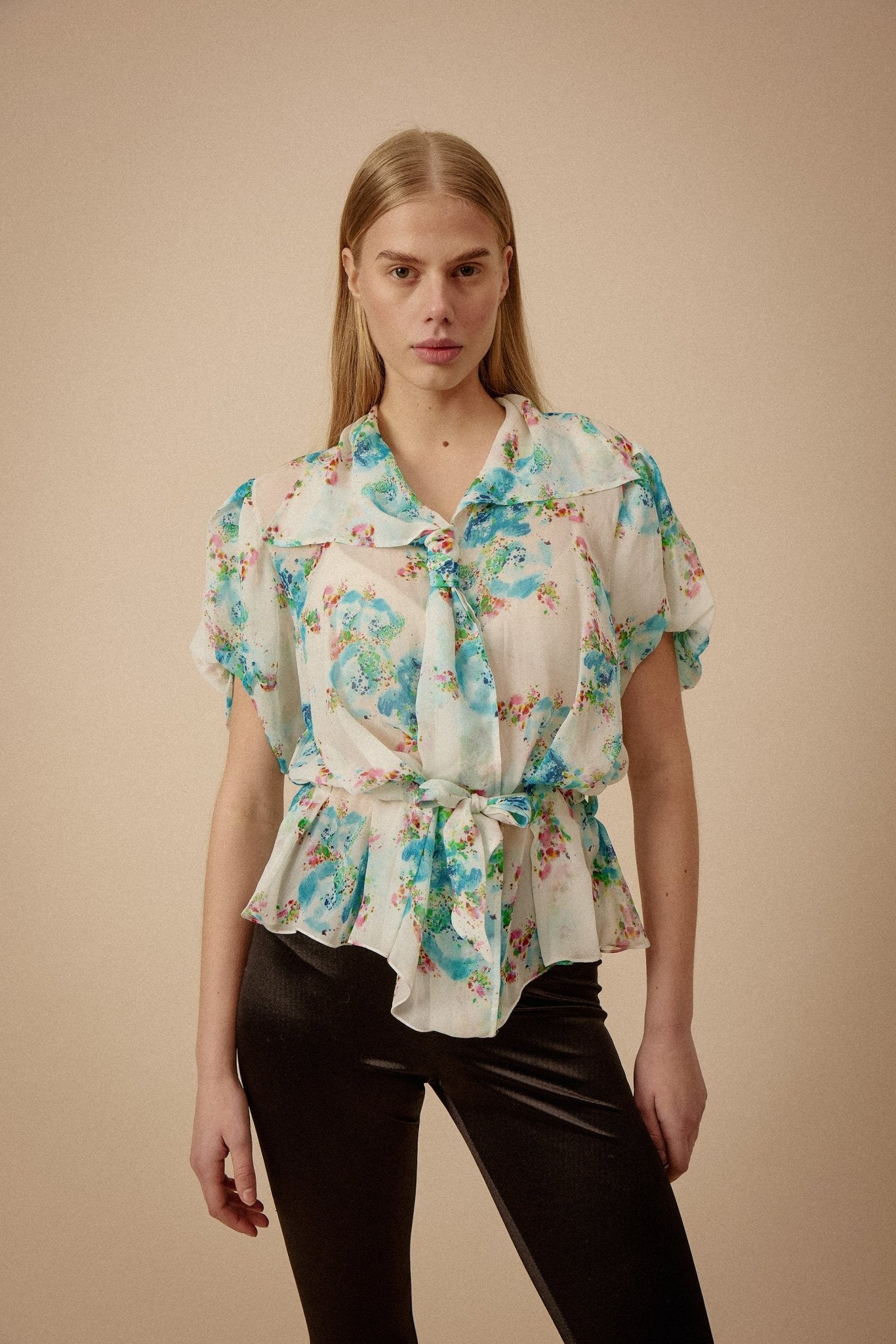 John Galliano Floral Blouse - WILDE
