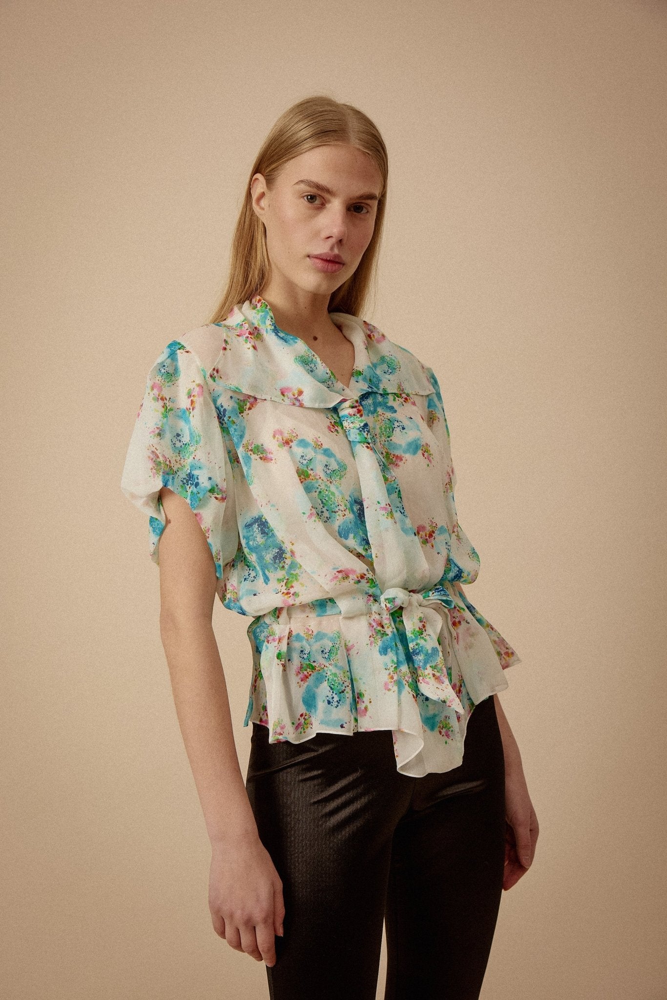 John Galliano Floral Blouse - WILDE