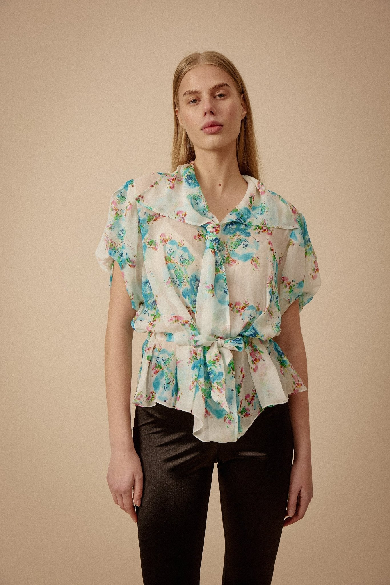 John Galliano Floral Blouse - WILDE