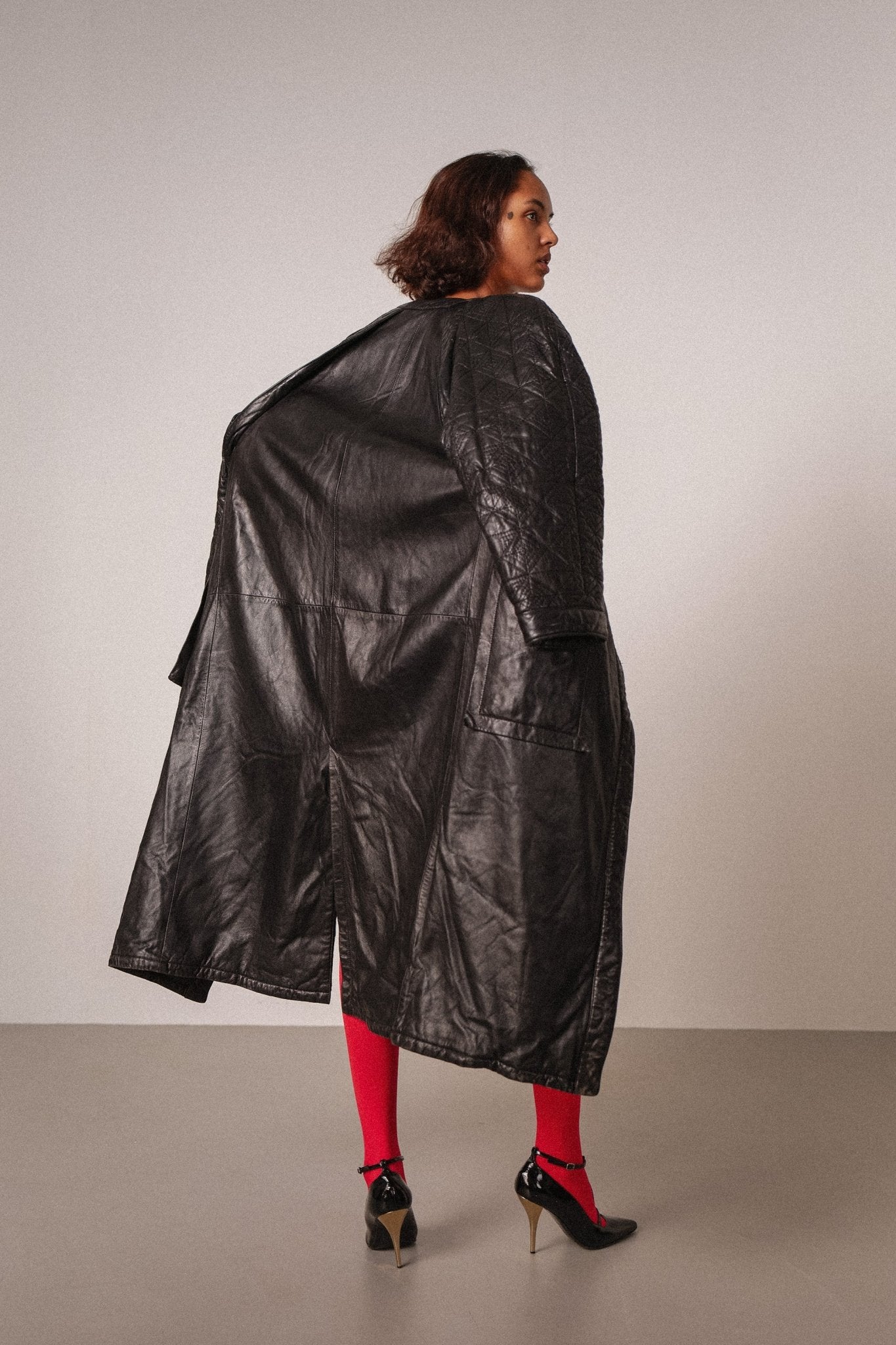 Laura Biagiotti Leather Coat - WILDE