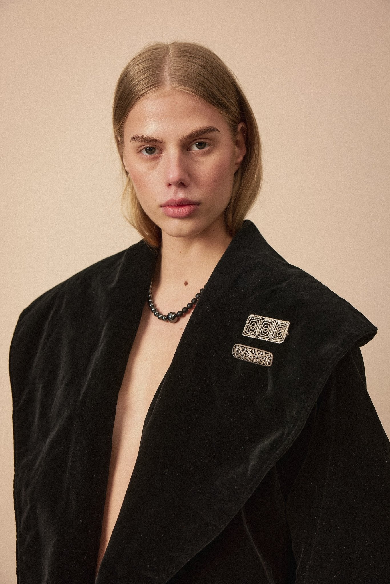 Max Mara Black Velvet Jacket - WILDE