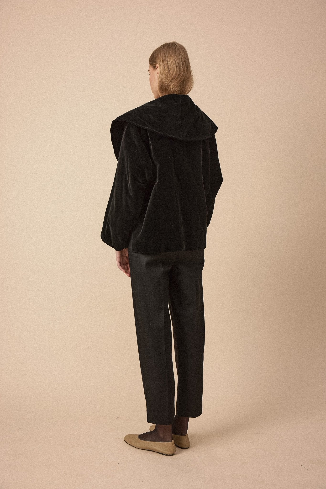 Max Mara Black Velvet Jacket - WILDE