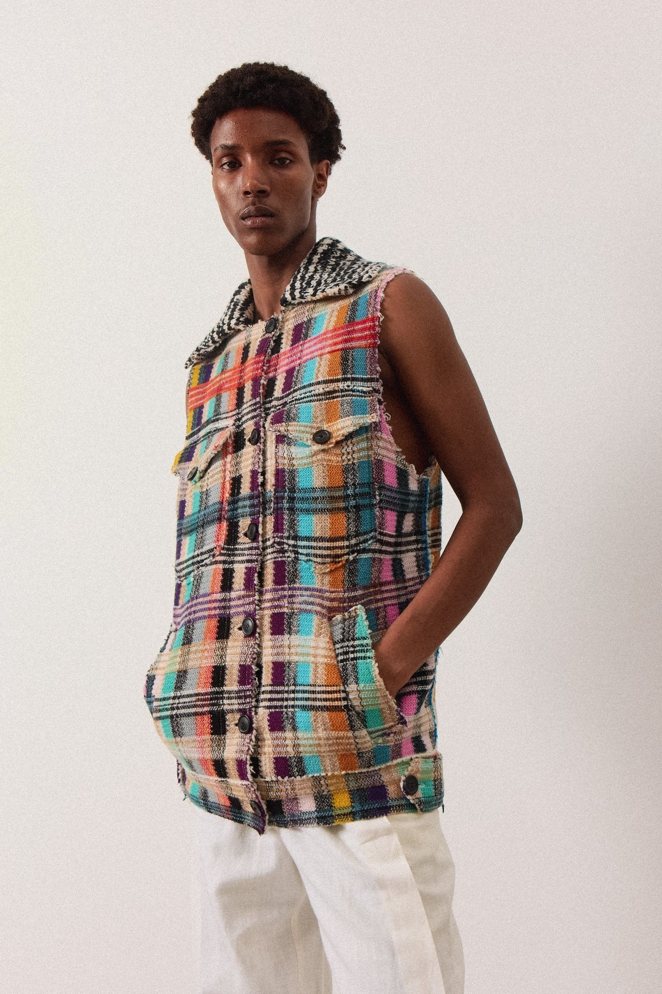 Missoni Check Archival Vest - WILDE